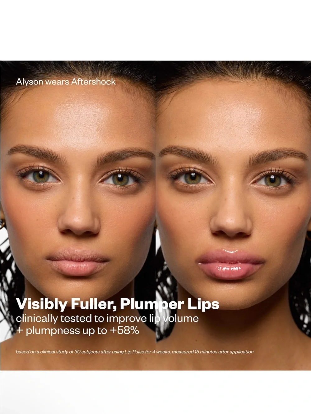 Kosas Lip Pulse Glassy Lip Plumper Gloss - Sixth Sense - sheer warm beige